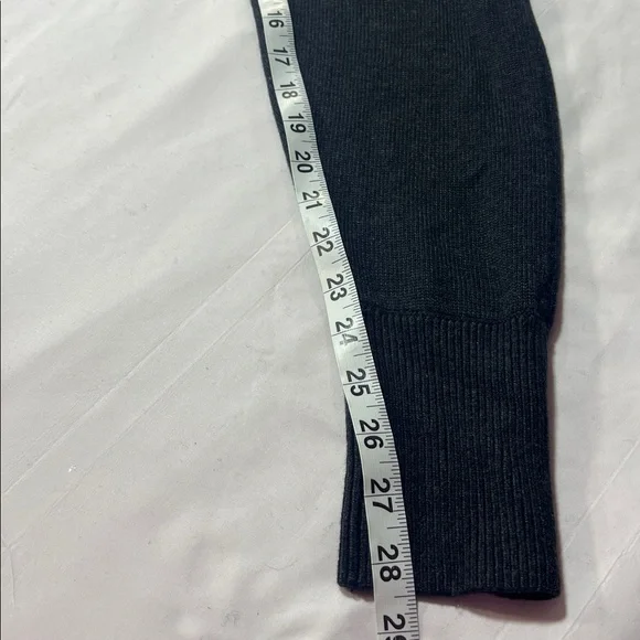 Lululemon Knit Joggers Charcoal Gray Drawstring Ribbed Cuffs - Picture 5 of 10